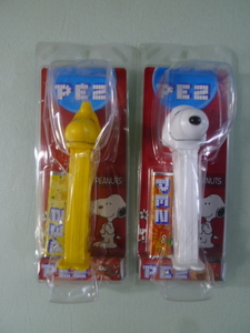 PEZ/ペッツ　スヌーピー　ウッドストック　２種セット　未開封まとめて　中古