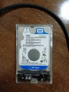 HDD　WD320G　＋外付け　ドライブケースSATA3.0