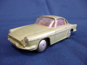 コーギー No.222 ルノー フロリード イギリス製 痛み有り中古 21101/59 オールド ミニカー RENAULT FLORIDE 緑 カラベル トイズ レトロ