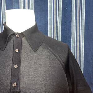 rare 50s 60s mcgregor half sleeve shirt 50年代 60年代 マクレガー ポロシャツ 黒 アメリカ製