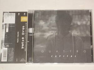 QUATTRO/初回限定CAPITAL/CDアルバム クアトロ バンド キャピタル 岩本岳士(Takeshi Iwamoto) 潮田雄一 帯