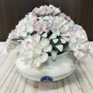 s001 J3 陶花 カーネーション ロイヤルドルトン ROYAL DOULTON CARNATION 高さ約13cm フィギュリン 中古 現状品