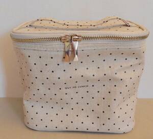 【USA発送★Kate Spade★ケイトスペード】ランチバッグ★お弁当★Out to Lunch Tote★#164130★水玉柄★コスメポーチにも