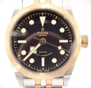 定価44万円TUDOR(チュードル) ヘリテージ ブラックベイ36 K18YG 18金 コンビ 79503 自動巻 メンズ 時計 561-2