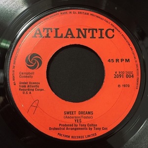 YES / SWEET DREAMS (UK-ORIGINAL)