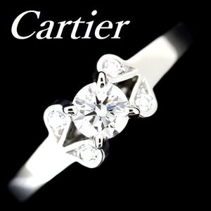 カルティエ バレリーナ ダイヤモンド 0.25ct D-VVS1-3EX リング #46