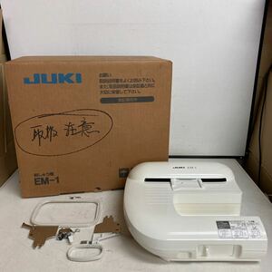 R968 JUKI 刺しゅう機 EM-1/動作未確認 現状品