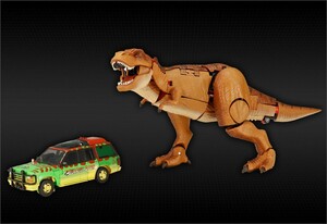 新品未開封　タカラトミーモール限定 JURASSIC PARK × TRANSFORMERS ジュラシック・パーク