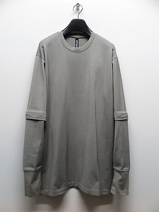 SALE30%OFF/RIPVANWINKLE・リップヴァンウィンクル/ULTIMAジャージ LAYERED L/S/SHARK・M