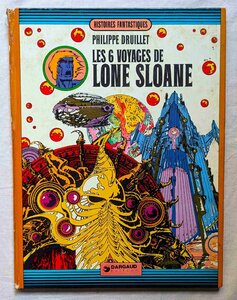 フィリップ・ドリュイエ バンドデシネ Philippe Druillet Lone Sloane 1977年 洋書 コミック/ファンタジーアート