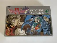 美品　ドラゴンクエスト4 ファミコン　箱付き　説明書あり