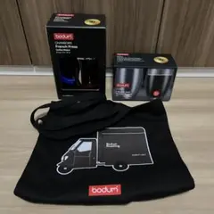 【新品未使用】Bodum セット フレンチプレス サーモグラス トートバッグ