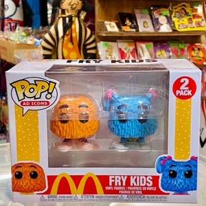 McDonald’s POP! フライキッズ オレンジ ブルー FUNKO ファンコ ポップ フィギュア フライガイ フライフレンズ マクドナルド キャラクター