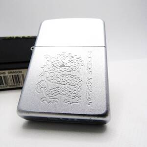 香港ドラゴン 龍 竜 zippo ジッポ 2002年 未使用