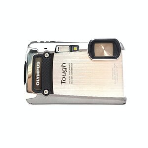 ◆中古良品◆OLYMPUS Tough TG-820/シルバー/バッテリー付き/デジタルカメラ/12428