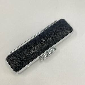 【送料無料】激安！！　黒モミ 印鑑ケース・朱竹　10.5mm×60mm 【No.107】