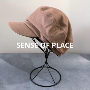 SENSE OF PLACE ウールキャスケット アーバンリサーチ