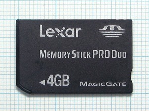 ★Lexar メモリースティック PRODuo ４GB 中古★送料６３円～ 