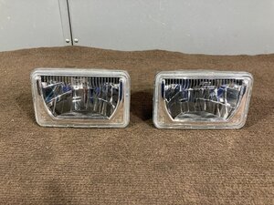 点灯OK KOITO LED ヘッドライト 24V 4灯式 ロービーム左右 2灯のみ 角目 ヘッドランプ デコトラ レトロ サロンバス KT23 他商品と同梱不可