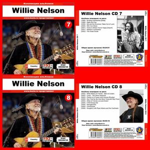 WILLIE NELSON CD7+CD8 大全集 MP3CD 2P⊿