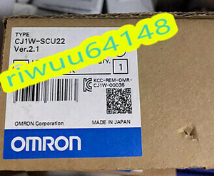 【保証付き】【送料無料】★新品！　OMRON/オムロン　 CJ1W-SCU22　　プログラムコントローラー　