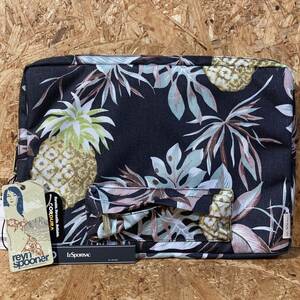 LeSportsac reyn spooner パソコン タブレット ケース クラッチバッグ コラボ 別注 限定 レスポ レイン スプーナー PC ラップトップ