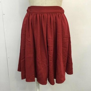 BROWNY FREE ブラウニー スカート ミニスカート Skirt Mini Skirt Short Skirt ボルドー / ボルドー / 10047264