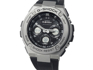 ◆ミウラ◆ カシオ CASIO Gショック Gスチール 電波ソーラー GST-W310-1AJF