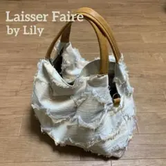 Lily レッセフェール レザー 布 トートバッグ 肩掛け可 A4収納 日本製