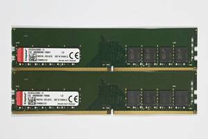 動作保証★メモリー PC4-25600 DDR4-3200 32GB(16GBx2)Kingston エラー無★041