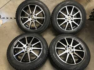 セレナC27,C26,C25【195/60R16】溝有ピレリ アイスアシンメトリコ スタッドレスタイヤ【16×6.5J+45 PCD114.3 5H】アルミホイール 4本