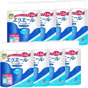 新品 エリエール ケース品 リラックス感のある香り パルプ100% ングル 82.5 1.5倍巻き トイレットペーパー 52