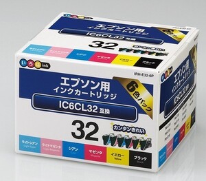 ◆新品◆ IC6CL32互換 EPSON エプソン プリンター いろはインク 互換インクカートリッジ6色セット