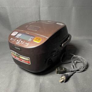 【動作品】 ZOJIRUSHI/象印 極め炊き マイコン 炊飯器 3 合 黒厚釜 無洗米 1015 NL-BA05