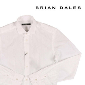 BRIAN DALES（ブライアンデールス） 長袖シャツ ST7400 ホワイト 44 19275 【A19277】
