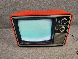 National ナショナル カラーテレビ TH14-N3 Pana Color 1978年製 昭和レトロ アンティーク ブラウン管 動作品
