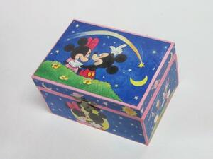 東京ディズニーランド オルゴール 星に願いを 小物入れ TDL ミッキー ミニー ドナルド デイジー Tokyo Disneyland Mickey music box