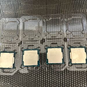 Intel　CPU　core　i7　7700、7700K　4個セット　ゲーミングPCに