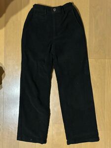 J.PRESS RED LABEL 黒色コットンパンツ 美品 130cm オンワード樫山 ズボン