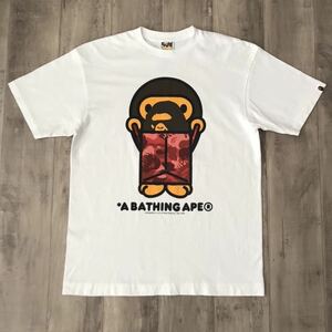 ★渋谷限定★ マイロ fire camo Tシャツ Lサイズ a bathing ape bape head ファイヤーカモ エイプ ベイプ baby milo shibuya limited