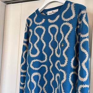 レア◆Vivienne westwood スクイグル ニット Squiggle トップス ユニセックス　Squiggle knit Jumper 新品未使用タグ付き