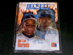 MLB Beckett Baseball Card Monthly Magazine 1994年 11月号 #116 Ken Griffey Jr. frank thomas ヴィンテージ カード