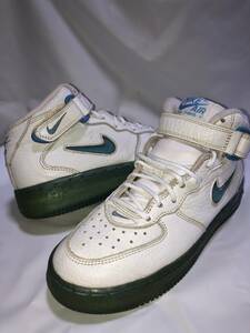 1996 NIKE AIR FORCE 1 MID CL SC BG US5Y 653274 141 ナイキ　エアフォース1 ミッド　23.5cm