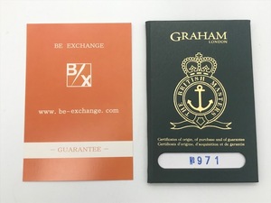 GRAHAM　グラハム　ソードフィッシュ　冊子など　付属品セット　純正品