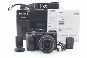 #m141★美品★ ソニー SONY α6400 16-50mm レンズキット シャッター数4000枚以下