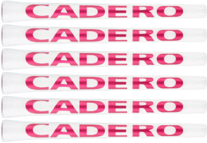 ★送料込価格★Cadero Grip 2x2 Pentagon AIR Solo Round White / Pink x 6pcs★カデロ　グリップ★６本セット★