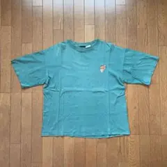 90s USA製 BUGLE BOY スケーター Tシャツ 緑 XL 西海岸