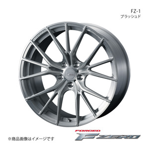 F ZERO/FZ-1 ムラーノ Z50 アルミホイール1本【19×8.0J 5-114.3 INSET48 ブラッシュド】0038974