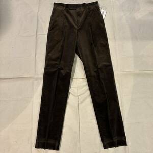 24SS 新品 WACKO MARIA ワコマリア CORDUROY PLEATED TROUSERS (TYPE-2) コーデュロイパンツ M BROWN