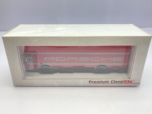 エブロ 1/43 PORSCHE RACING TRANSPORTER レッド ポルシェ レーシング トランスポーター Premium ClassiXXs 12200 [50-9097]